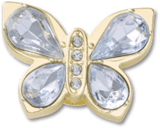 Gold Gem Butterfly