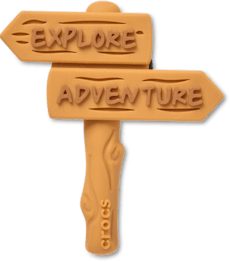 Explore and Adventure Train Sign