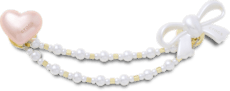 Heart and Bow Chain