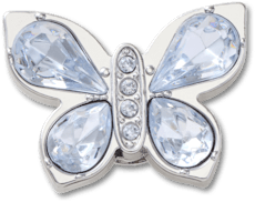 Silver Gem Butterfly