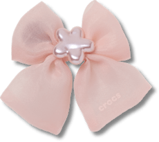 Boucle rose diaphane