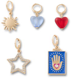 Cosmic Shoe Charm 5 Pack
