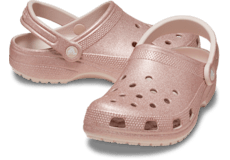 Sabots classiques scintillants;