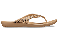 Tongs Kadee II Leopard pour femmes;