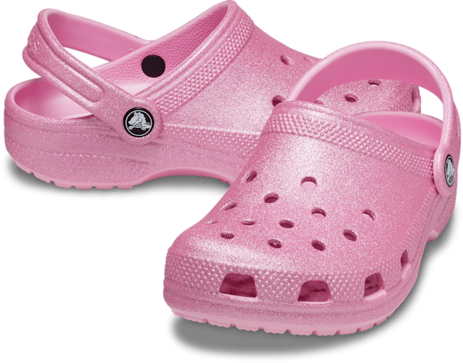 Kids' Classic Glitter Clog;