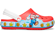 Toddler Crocs Fun Lab Super Mario Lights Clog;