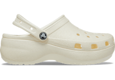 Women's Classic Platform Glitter Clog;