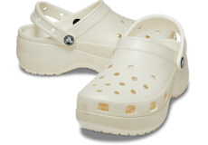 Women's Classic Platform Glitter Clog;
