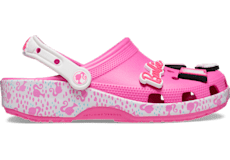 Mattel, Other, Barbie Crocs Mattel Jibbitz Croc Charms Pink White Barbie  Doll Profile Set Of 2