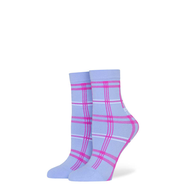 CrocsSocks Plaid Ankle;