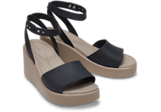 Brooklyn Ankle Strap Wedge;