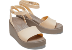 Brooklyn Ankle Strap Wedge;