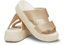 Getaway Platform Glitter H-Strap;
