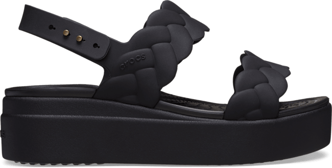 Brooklyn Woven Low Wedge;