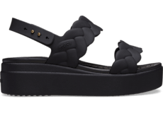 Chaussure à plateforme tissé Brooklyn;