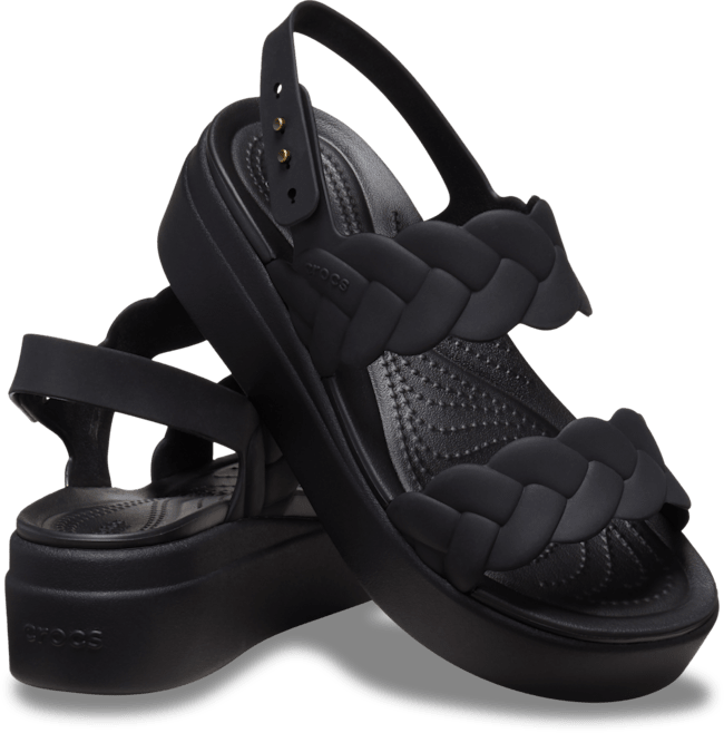 Brooklyn Woven Low Wedge;