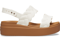 Brooklyn Woven Low Wedge;