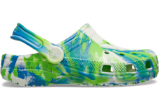 Toddler Classic Glow-in-the-Dark Marbled Clog;