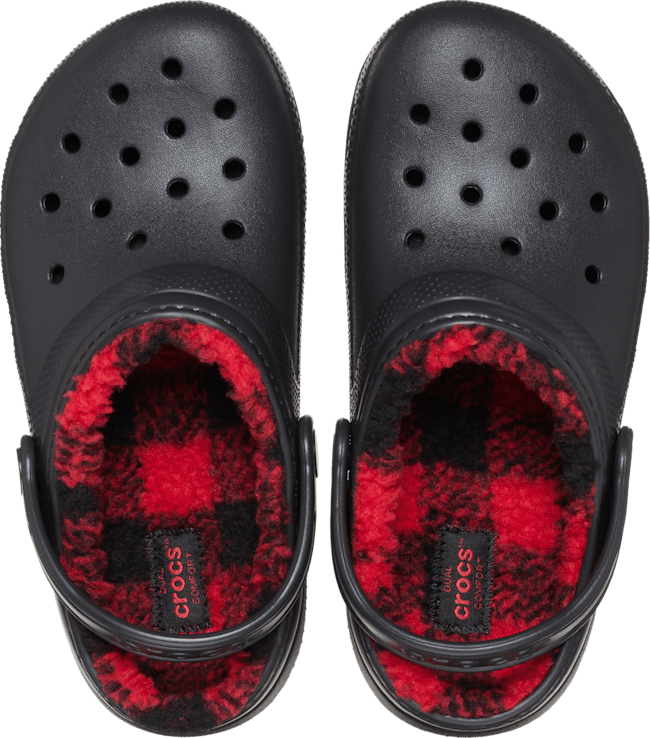 Kids’ Classic Lined Buffalo Check Clog;