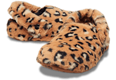 Classic Leopard Fur Cozzzy Slipper;