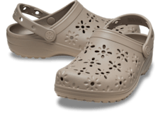 Classic Floral Cut-Out Clog;