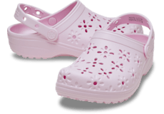 Classic Floral Cut-Out Clog;