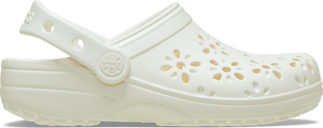 Kids' Classic Floral Cut-Out Clog;