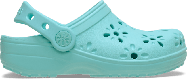 Toddler Classic Floral Cut-Out Clog;