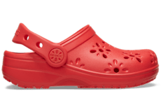 Toddler Classic Floral Cut-Out Clog;