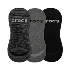 Ensemble de 3 chaussettes Crocs invisibles