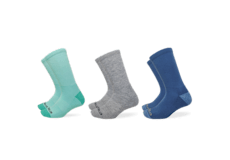 Crocs Socks Crew Random Feed Heel Toe 3-Pack;
