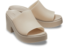 Brooklyn Frosted Slide Heel;