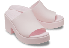 Brooklyn Frosted Slide Heel;