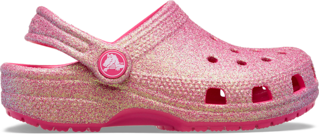 Toddler Classic Iridescent Glitter Clog;