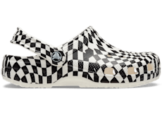 Kids’ Warped Checker Clog;