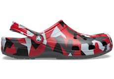 Classic Geo Camo Clog;