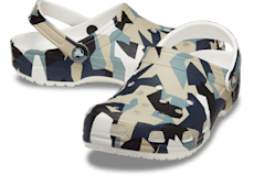 Classic Geo Camo Clog;