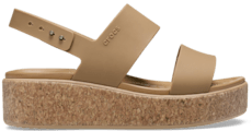 Brooklyn Low Wedge Cork Sandal