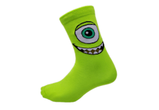 CrocsSocks Monsters Inc Mike;