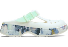 Classic Mary Jane Wildflower Clog;