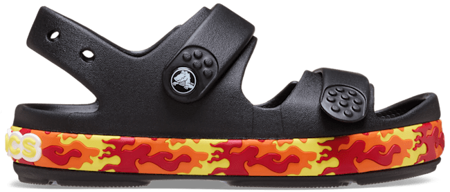 Kids’ Crocband™ Cruiser Flames Sandal;