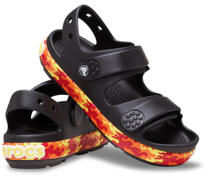 Kids’ Crocband™ Cruiser Flames Sandal;