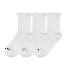 Ruffle Ankle Socks 3PK