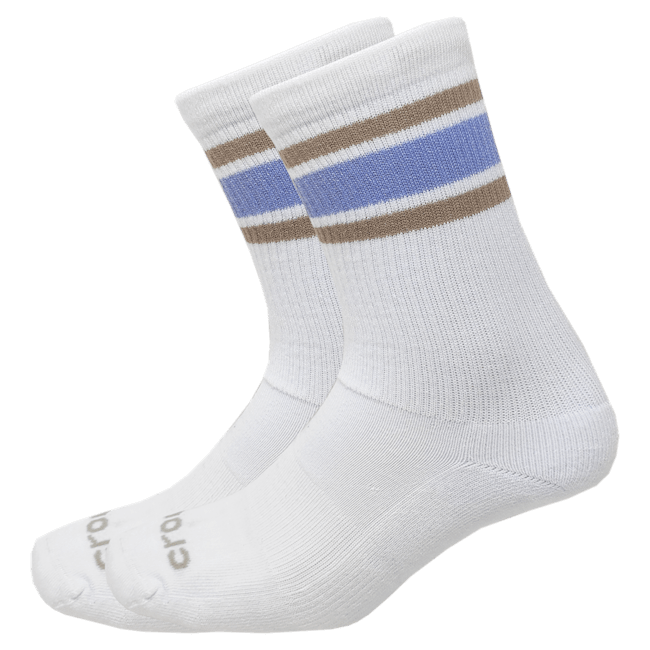 CrocsSocks Crew Double Stripe 3 PK;