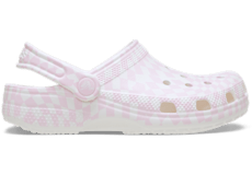Toddler Warped Checker Clog;