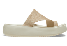 Getaway Platform Glitter Toe Loop;