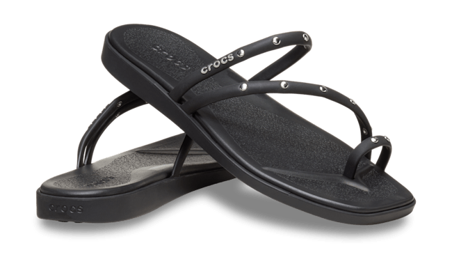 Miami Studded Toe Loop Sandal;