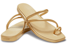 Women's Miami Metallic Toe Loop Sandal;