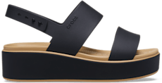 Brooklyn Low Wedge Matte Wrap Sandal