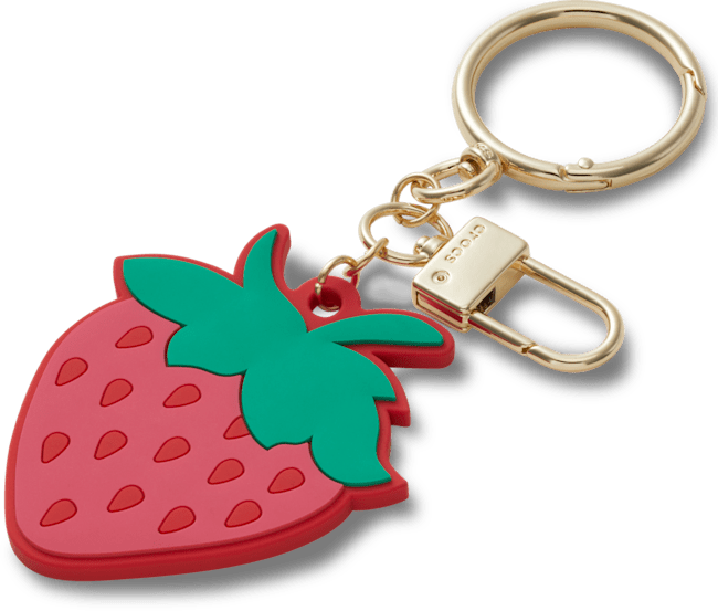 Strawberry Bag Charm Red;